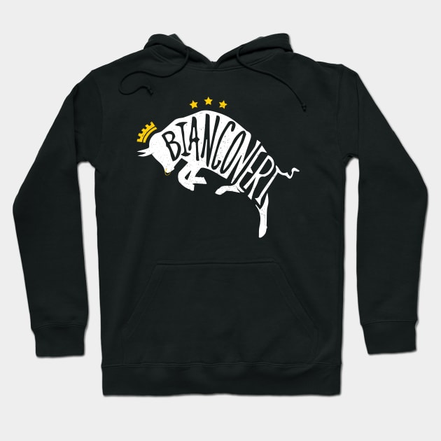 Juventus Bianconeri Hoodie by SpilloDesign